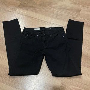 AG Jeans The Stilt Cigarette Leg Black 27R